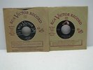2 Records By Eartha Kitt 45 RPM Including Santa Baby, Hey Jacque  TLI