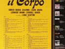 PIERO OST/UMILIANI - IL CORPO (LP+CD)  VINYL LP + CD NEW+