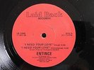 MODERN GROUP SOUL RAP 33 RPM 12' by ' ENTICE ' RARE SOUTH CAROLINA LABEL HEAR IT