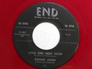 RONNIE JONES & CLASSMATES Lil girl next door END (Red wax repro) Doowop w3349