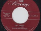 Dinah WASHINGTON fat daddy 45 wicked MOD jazz R&B northern soul DANCER hear ??