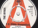 THE BYRDS 5D Fifth Dimension / Captain Soul 1966 CBS 202259 A LABEL PROMO