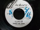 NOR SOUL  HICKORY 1391DJ  FRANKIE AND JOHNNY  I'LL HOLD YOU NICE M- COPY