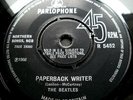 Beatles-*PAPERBACK WRITER*-1966 - UK 1st pressing - UNIQUE STAMPER CODES