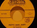 THE GAZELLES 45 RPM on Gotham, VG+  VG++ labels are light yellow