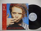 SIMPLY RED Men and Women JAPAN LP Promo 1987 NM WAX w/OBI P-13477