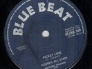 BUSTER'S ALL STARS - PICKET LINE / MONTY MORRIS - I'M THE GREATEST - BLUE BEAT
