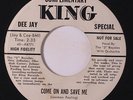 FIVE ROYALES: Come On And Save Me / Get Something Out Of It 45 (dj bio) Vocal G