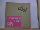 DON BYAS SAXOPHONE MOODS DIAL 10 IN LP # 216 HIGH GLOSS SLIGHT WEAR GREAT SOUND