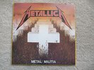 Metallica Album Vinyl/LP - Metal Militia - VG/VG - Rare Bootleg 1986