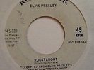 ELVIS PRESLEY ROUSTABOUT RCA VICTOR 45 WLP PROMO UNPLAYED NEAR MINT