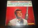 45T EP JOHNNY-HALLYDAY.EXCUSE MOI PARTENAIRE NON SOULIGNE