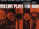PRESTIGE | Sonny Rollins - Rollins Plays For Bird 200g LP NEU