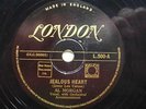 Al Morgan Jealous Heart 78 London L500 EX 1958 Jealous Heart/Turnabout Is Fair P
