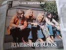 Led Zeppelin, rare import, Blue vinyl LP, Riverside Blues. Immaculate condition