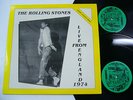 ROLLING STONES - LIVE FROM ENGLAND 1974 (RARE 2LP)