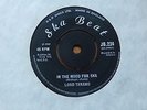Lord Tanamo - In The Mood For Ska c/w You'll Never Know 1965 UK 45 SKA BEAT
