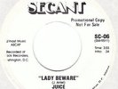 JUICE Lady Beware SECANT modern soul 45 boogie disco funk 7