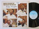 MUDDY WATERS Folk Singer Chess Stereo Light Blue Labels 60s Pressing Blues LP