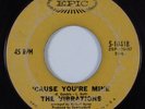 Northern Soul 45 THE VIBRATIONS 'Cause You're Mine EPIC HEAR