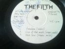 punk single- the filth/discharge. Go Round Records