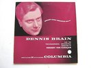 Dennis Brain Mozart Horn Concertos 1-4 LP Columbia 33CX1140 EX/EX 1950s blue gol