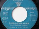 BILLY EDWARDS & PRINIESS-YOUNG GENERATION /LOVE IS-SWEET 70s SOUL 45 on K&K  VG+