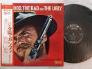 RARE ENNIO MORRICONE GOOD BAD & UGLY UNIQUE JAPAN 1967 LP G/F CLINT EASTWOOD OBI