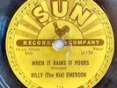 SUN RECORDS 78rpm BILLY (THE KID) EMERSON