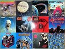 Hard Rock & Heavy Metal, 12 Vinyl Record Lot, All LP's, Scorpions, Judas, Ozzy