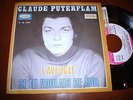 CLAUDE PUTERFLAM - L'AVEUGLE , FRENCH 7'' LANGUETTE VOGUE FASHION