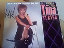 RARE PROMOTIONAL ALBUM BY TINA TURNER SIGNED