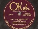 78 RPM  Richard M. Jones Three Jazz Wizards, Okeh 8260,  E