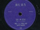 15pc78-Black Gospel- RUBY 840-Mrs. F.A. Parks and the Smith Singers-RARE
