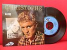 1966 CHRISTOPHE Aline 7/45 EP NMINT Chanson France VOGUE