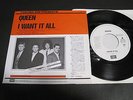 QUEEN I WANT IT ALL JAPAN 7inch