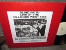 BLIND FAITH LIVE FILLMORE WEST 1969 All Strung Out On Brown Sugar LP EX- clapton