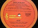 AC/DC - Back In Black - 1st Press Australian VINYL LP + insert 1980 NEAR MINT
