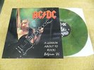 AC/DC - A Lesson About To Rock / Belgium '86  (Green Spl LP/Ltd. Edition/Rare)