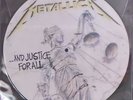 METALLICA AND JUSTICE FOR ALL LP PICTURE DISC