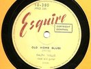 RARE POSTWAR BLUES 78 Ralph Willis Esquire (1951)