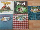 Disney 5 LP Record Alice in Wonderland Perri Bambi Cinderella Robinson Family