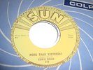 EDWIN BRUCE / ROCK BOPPIN' BABY 45 ON SUN VG+