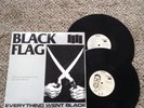 BLACK FLAG-EVERYTHING WENT BLACK 2-LP ORIG 1982 SST RECORDS SST-015 RARE