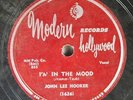 BLUES 78 JOHN LEE HOOKER im in the mood / how can you do it . vg+ 78 rpm