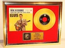 Elvis Presley, Devil In Disguise, mit Cover, Gold Record, Award