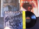 3 NM- BON JOVI records 7800 FAHRENHEIT Slippery When Wet NEW JERSEY Mercury LPs