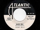 ROCKABILLY-SONNY WEST-ATLANTIC 1174-RAVE ON/CALL ON CUPID (ORIG. BEFORE BUDDY )