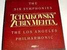 STEREO 6-LP LONDON CSP-10 TCHAIKOVSKY SYMPHONIES COMPLETE MEHTA LOS ANGELES PHIL