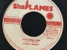 1506 LEROY SMART-WHAT WILL I DO-SHAFLAMES-orig press  REGGAE 45 7